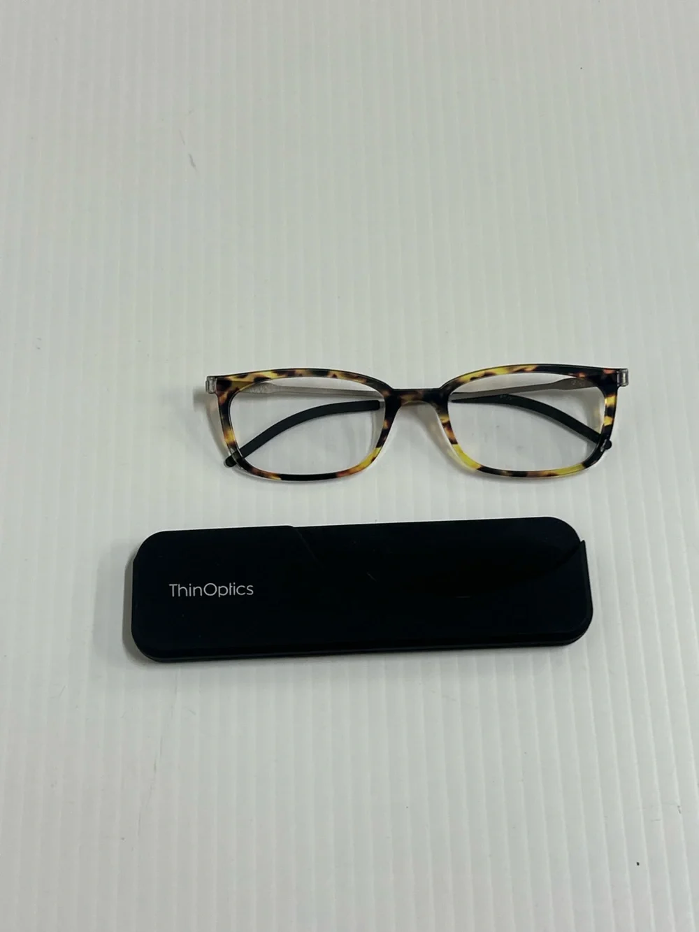Thinoptics Connect +1.5 Reading Glasses Tortoise Full Frame  Lightweight